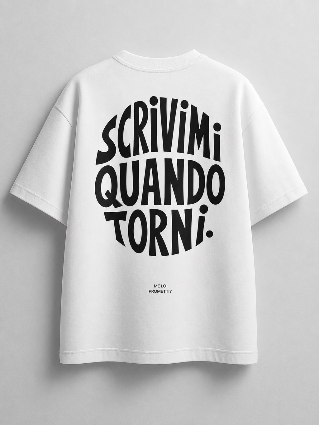 SCRIVIMI QUANDO TORNI.