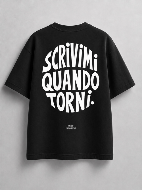 SCRIVIMI QUANDO TORNI.